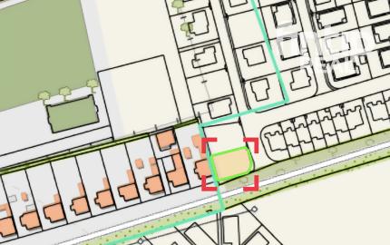 Rovinatý stavebny pozemok Nové Mokrance