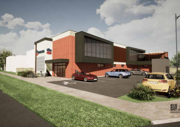 Polyfunkčná budova v Mokranciach