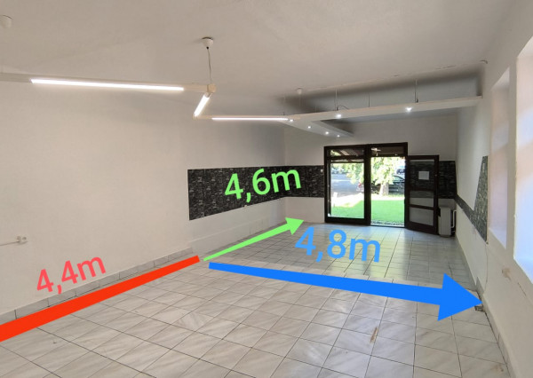 PRENAJATÉ – Obchodné/kancelárske priestory, Hlavná ulica – Moldava nad Bodvou