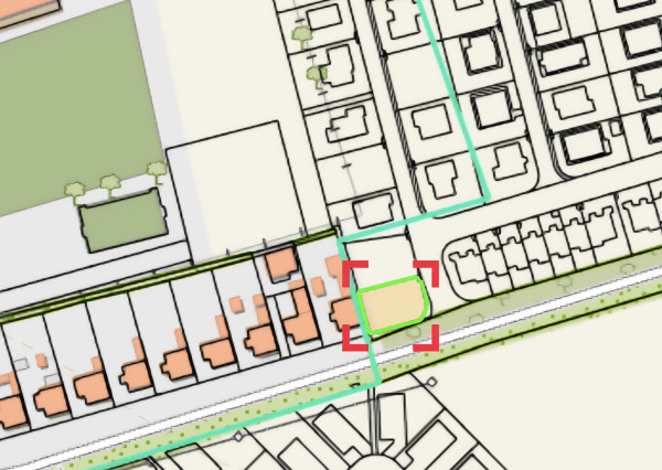 Rovinatý stavebny pozemok Nové Mokrance
