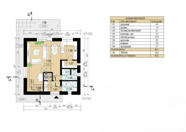 Kvalitná novostavba 4-izbového rodinného domu v Šarišských Bohdanovciach